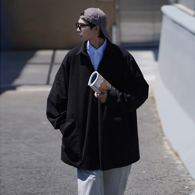 Men Autumn 3 Fashion Color Corduroy Jacket Retro Casual Oversized Jackets Mens Streetwear Loose Bomber Jacket Men Outwear M-2XL
Men Autumn 3 Fashion Color Corduroy Jacket Retro Casual Oversized Jackets Mens Streetwear Loose Bomber Jacket Men Outwear M-2XL