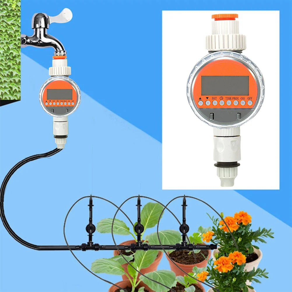 Automatic LCD Display Ball Valve Water Timer Electronic Watering Irrigation Controller for Home Garden Irrigation
Automatic LCD Display Ball Valve Water Timer Electronic Watering Irrigation Controller for Home Garden Irrigation