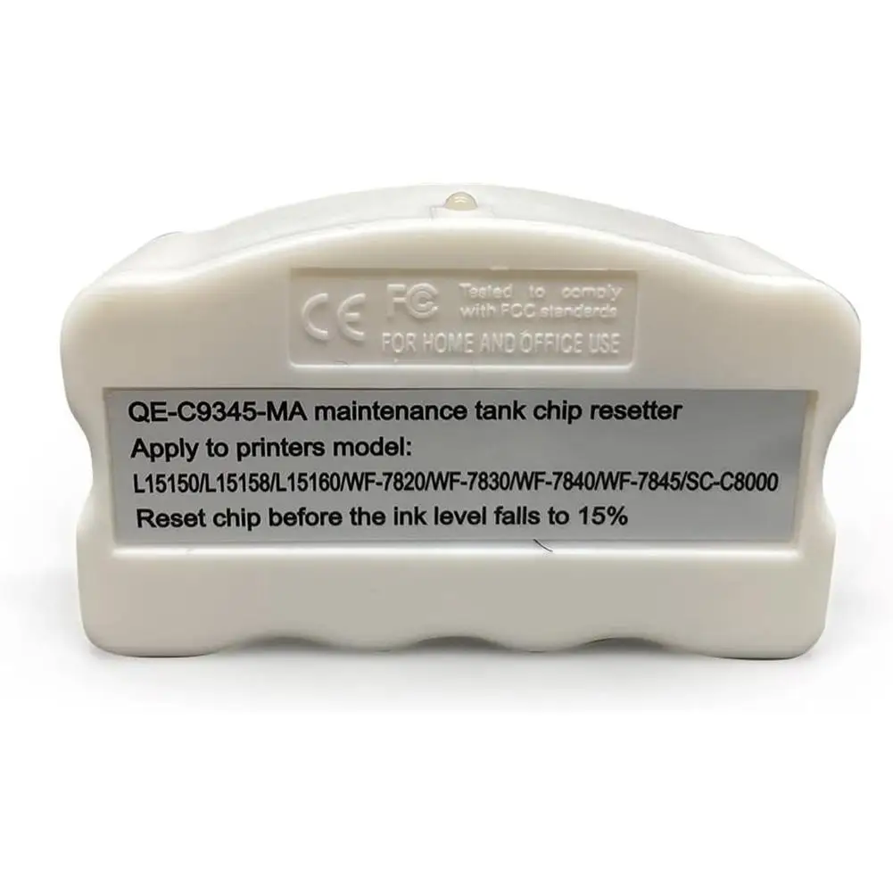 Chip C9345 Resetter 5880 8500 Box Chip Resetter Cartridges ET-8550 For Pro ET-5800 For Waste Bin L15150 L16600
Chip C9345 Resetter 5880 8500 Box Chip Resetter Cartridges ET-8550 For Pro ET-5800 For Waste Bin L15150 L16600