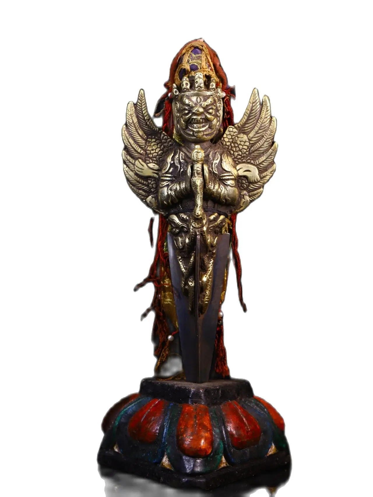 Коллекционная тибетская буддистская медная фотомаска ручной работы, домашний декор, металлические изделия, Высота 23 см, ширина 7,5 см 
Коллекционная тибетская буддистская медная фотомаска ручной работы, домашний декор, металлические изделия, Высота 23 см, ширина 7,5 см