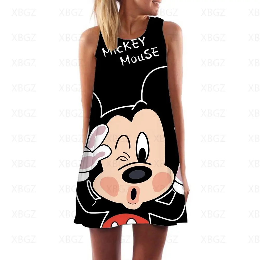 Loose Minnie Mouse Women's Summer Sundresses Boho Dress Disney Dresses Woman 2022 Sleeveless Print Cartoon Mickey Sexy Mini Cool
Loose Minnie Mouse Women's Summer Sundresses Boho Dress Disney Dresses Woman 2022 Sleeveless Print Cartoon Mickey Sexy Mini Cool