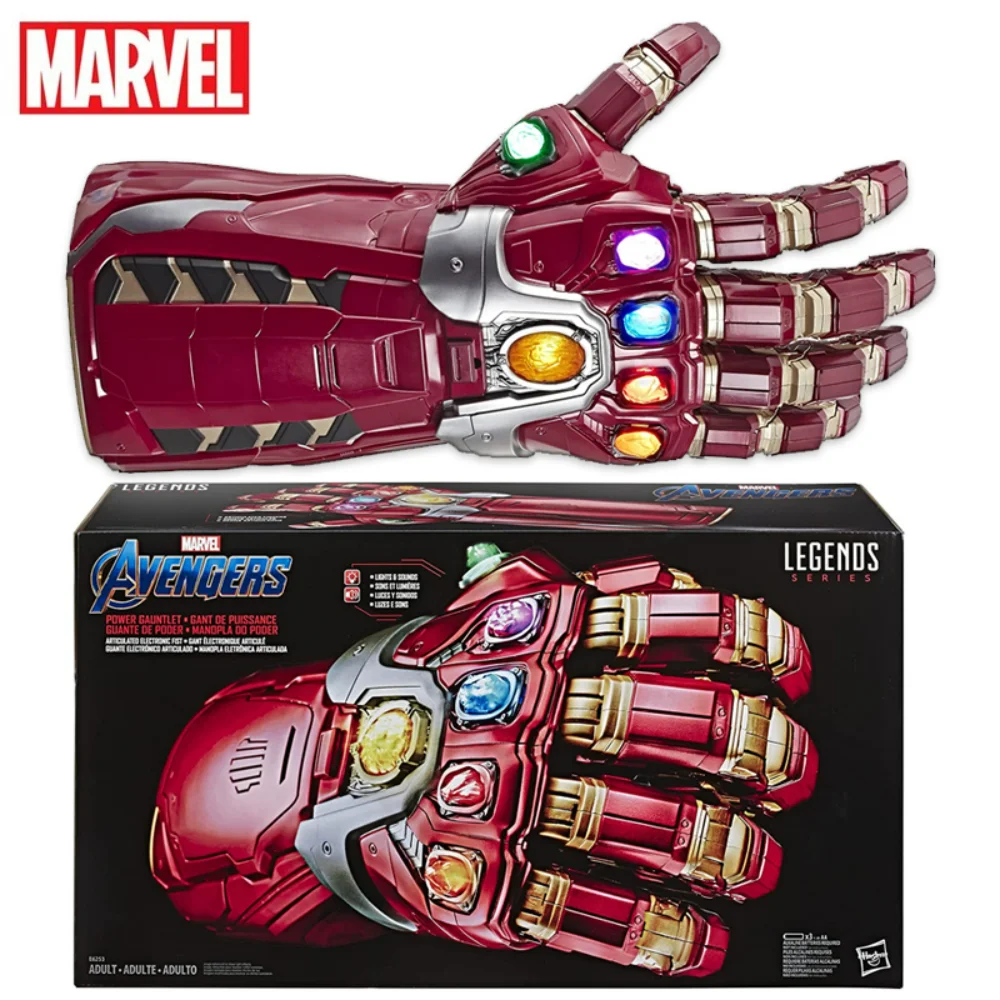 

Avengers Endgame Marvel Legends Series Iron Man Infinity Gauntlet Power Articulated Electronic Fist Glove Action Figure Gift