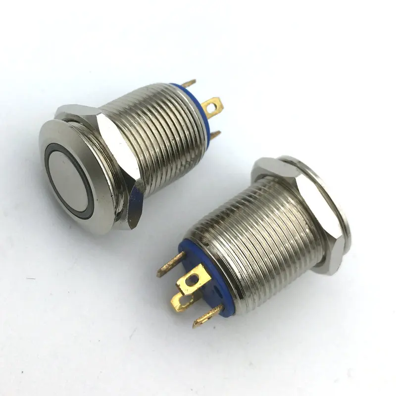 12mm metal button switch with indicator light reset inching car refitting computer power start chassis
12mm metal button switch with indicator light reset inching car refitting computer power start chassis