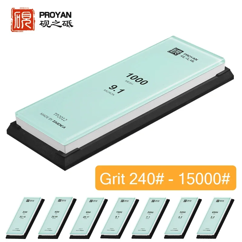 PROYAN Grit240#15000# Professional Sharpening Stone White Alundum Whetstone Kitchen Knife Sharpener Woodworking Grindstone Tool 
PROYAN Grit240#15000# Professional Sharpening Stone White Alundum Whetstone Kitchen Knife Sharpener Woodworking Grindstone Tool