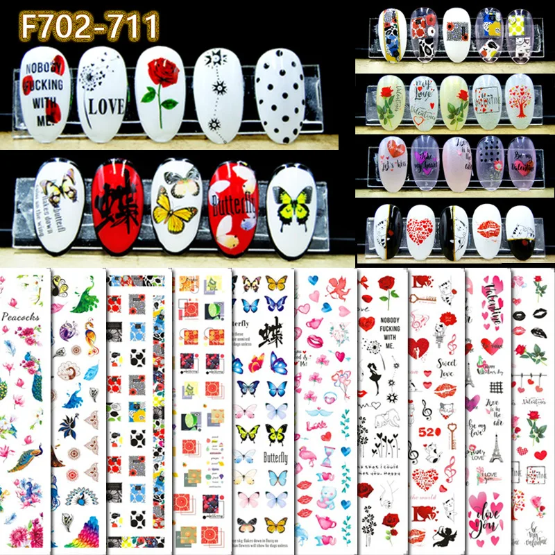 New Nail Stickers Valentine's Nail Stickers Peacock Nail Decals Valentine's Nail Stickers Nail Art lot deco ongles
New Nail Stickers Valentine's Nail Stickers Peacock Nail Decals Valentine's Nail Stickers Nail Art lot deco ongles