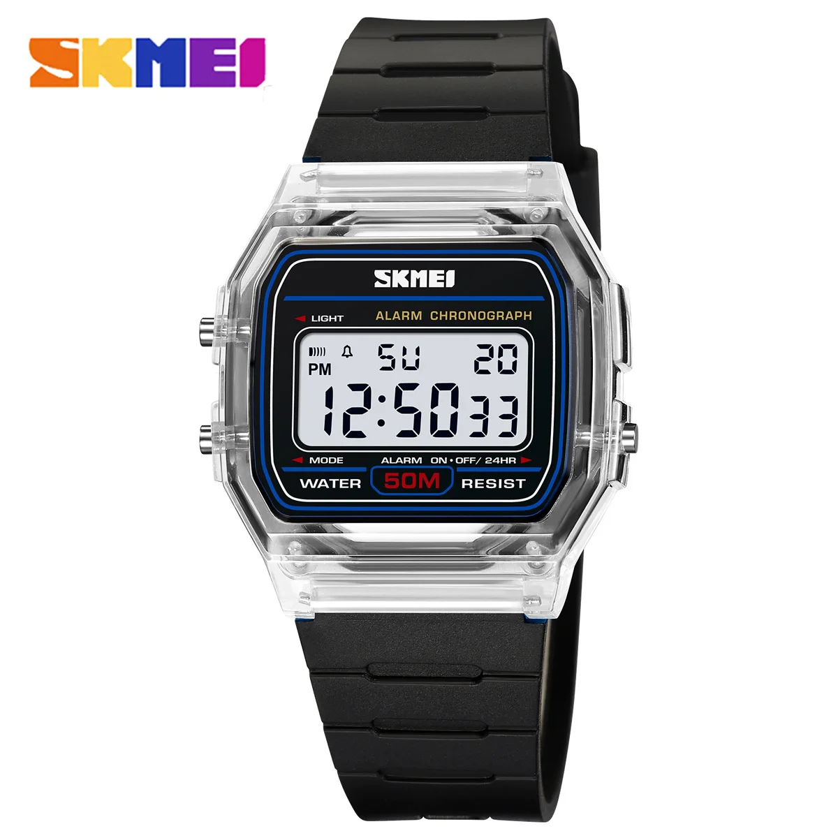 SKMEI 2056 Electronic Watch Men Women Fashion Waterproof Sport Calendar Date Wristwatch Countdown Clock Boy Girl Reloj Masculino
SKMEI 2056 Electronic Watch Men Women Fashion Waterproof Sport Calendar Date Wristwatch Countdown Clock Boy Girl Reloj Masculino