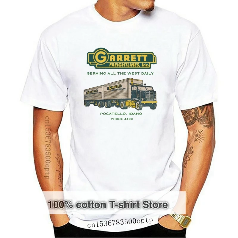 2019 Printed Men T Shirt Cotton Short Sleeve Garrett Freightlines_ Inc. T-Shirt Women tshirt
2019 Printed Men T Shirt Cotton Short Sleeve Garrett Freightlines_ Inc. T-Shirt Women tshirt