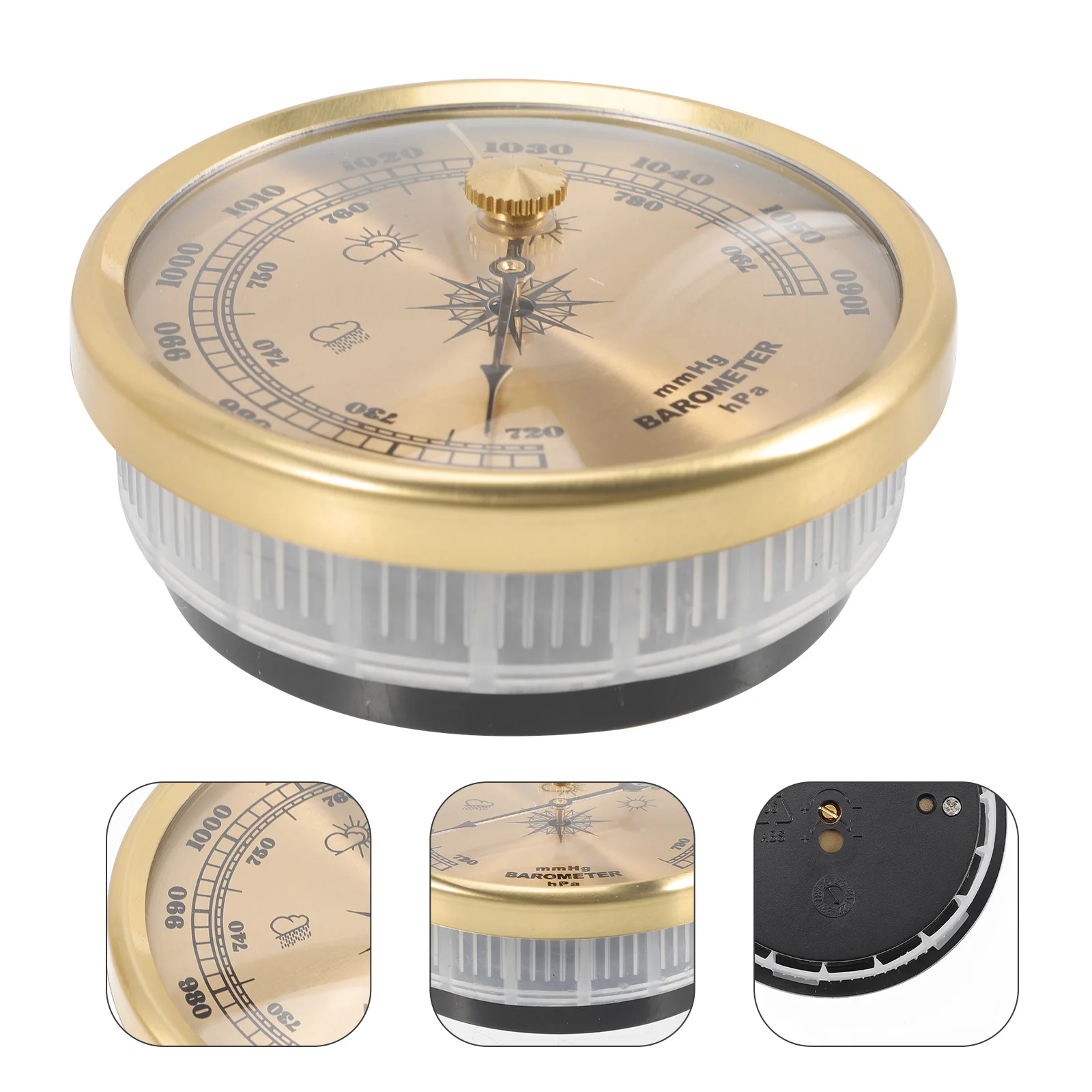 Barometer Pressure Gauge Dial Tool Aneroid Indoor Weather Hanging Precision High Hygrometer Adjustable Wall Home Type Measuring
Barometer Pressure Gauge Dial Tool Aneroid Indoor Weather Hanging Precision High Hygrometer Adjustable Wall Home Type Measuring