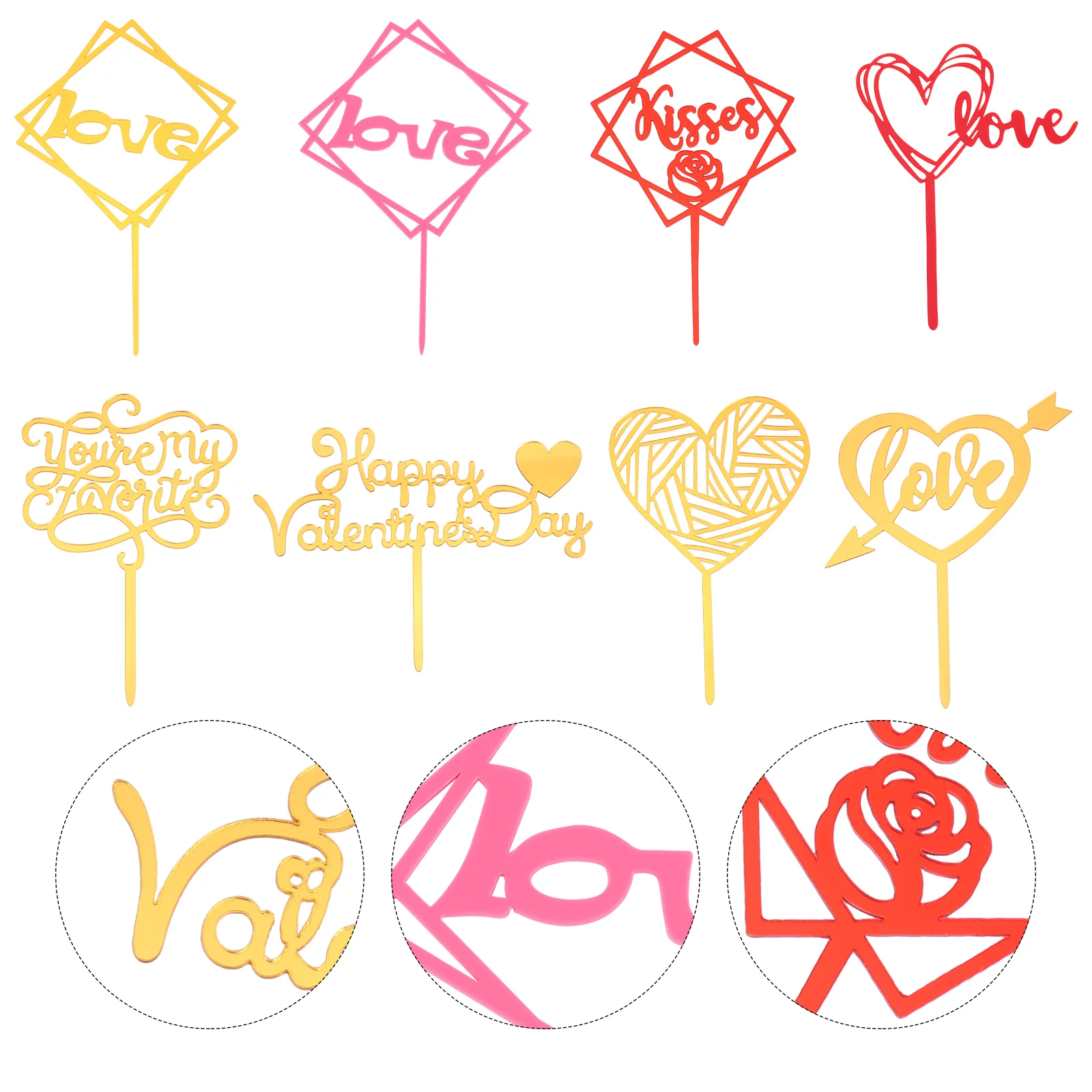 Cake Valentine S Day Holiday Heart Decoration Party Love Ornament Cupcake Wedding Decor Birthday Picks Dessert Topper
Cake Valentine S Day Holiday Heart Decoration Party Love Ornament Cupcake Wedding Decor Birthday Picks Dessert Topper