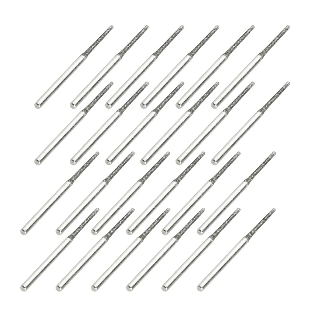 30Pcs Jade Punching Needles 1.2mm Diamond Core Drill Bit Jade Drilling Shank Diameter 3/32" Drill Bits Power Tools
30Pcs Jade Punching Needles 1.2mm Diamond Core Drill Bit Jade Drilling Shank Diameter 3/32" Drill Bits Power Tools