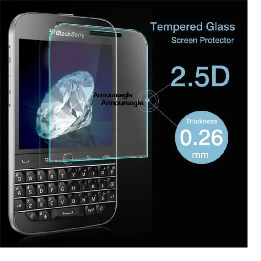 Защита для Blackberry q20 9h защитная пленка из закаленного стекла взрывозащищенная