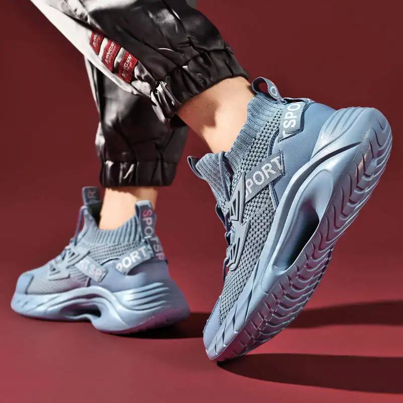 Running Shoes Man Thick Bottom Big Size Sneakers for Men Outdoor Jogging Sport Shoes Lightweight Low Top Men's Sports Shoes 53D
Running Shoes Man Thick Bottom Big Size Sneakers for Men Outdoor Jogging Sport Shoes Lightweight Low Top Men's Sports Shoes 53D