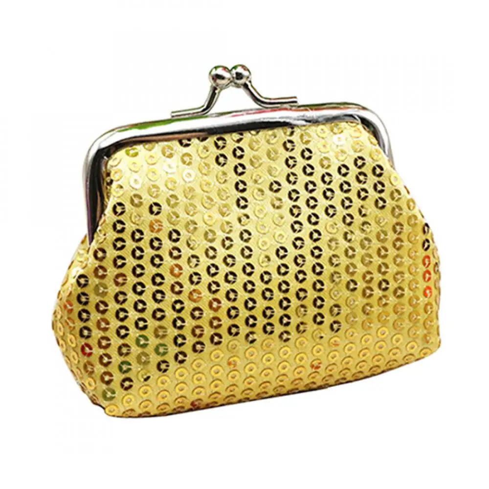 

Women Coin Purse Wallets Mini Sequins Buckle Change Purses Money Bag Clutch Bags Wallet Billeteras Carteras Para Mujer New In