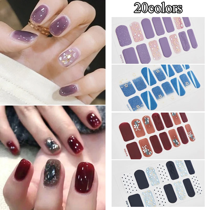 14 Tips/Sheet Nail Polish Strips DIY Waterproof Nail Wraps Cute Cartoon Pattern Nail Stickers Nail Manicure Patch For Women
14 Tips/Sheet Nail Polish Strips DIY Waterproof Nail Wraps Cute Cartoon Pattern Nail Stickers Nail Manicure Patch For Women