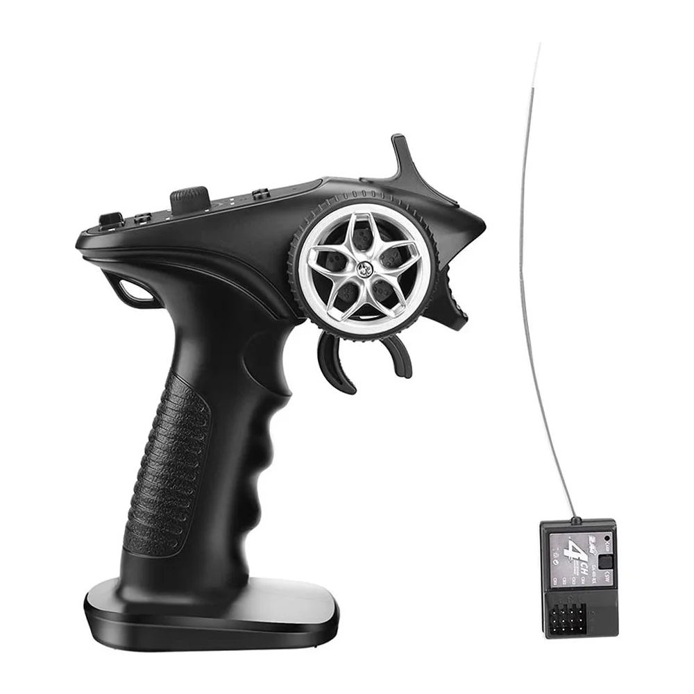 GA-4H-TX TX4 2.4GHz 4CH Radio System Transmitter Controller Remote Control W/ Receiver for RC Car Boat Tank
GA-4H-TX TX4 2.4GHz 4CH Radio System Transmitter Controller Remote Control W/ Receiver for RC Car Boat Tank