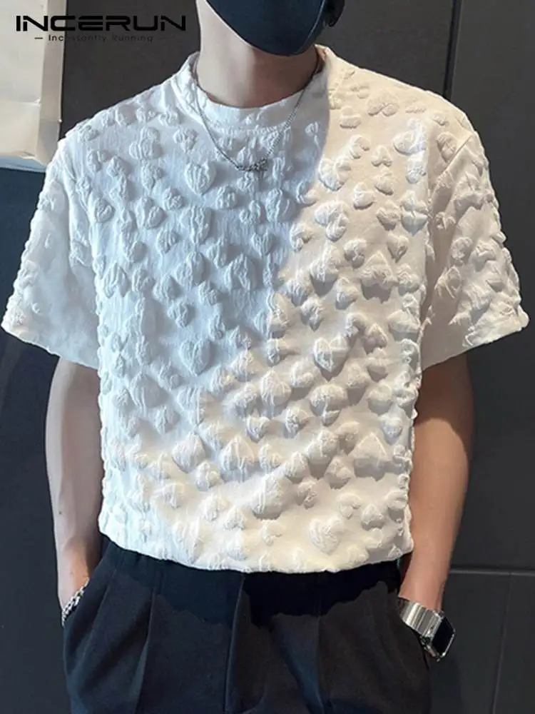 Casual Party Wear New Men's Solid Camiseta INCERUN Tops 2022 Handsome Male Loose Comfortable O-Neck Short Sleeve T-Shirts S-5XL
Casual Party Wear New Men's Solid Camiseta INCERUN Tops 2022 Handsome Male Loose Comfortable O-Neck Short Sleeve T-Shirts S-5XL
