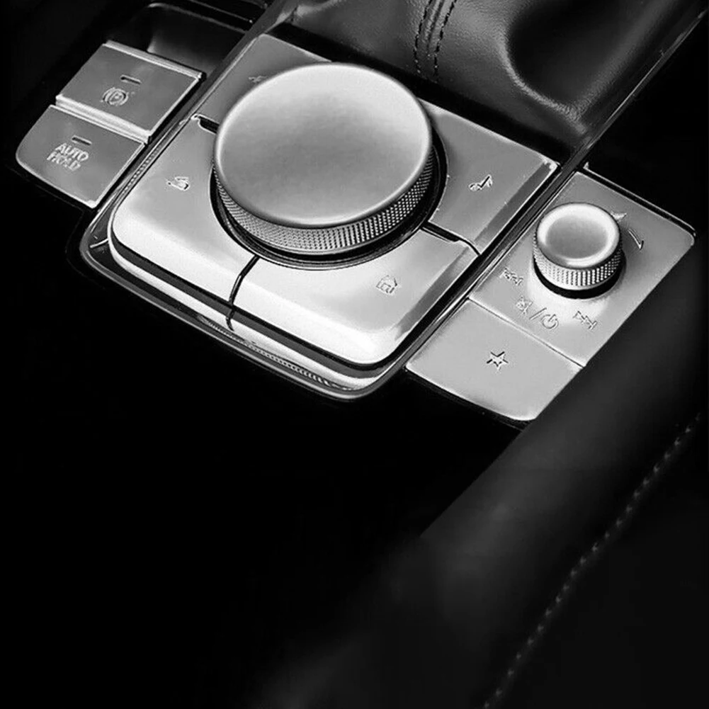 10x Car Srickers Console Multimedia Button Cover Trim Aluminum Alloy Blue Silver For Mazda 3 CX30 Button Decoration Parts
10x Car Srickers Console Multimedia Button Cover Trim Aluminum Alloy Blue Silver For Mazda 3 CX30 Button Decoration Parts