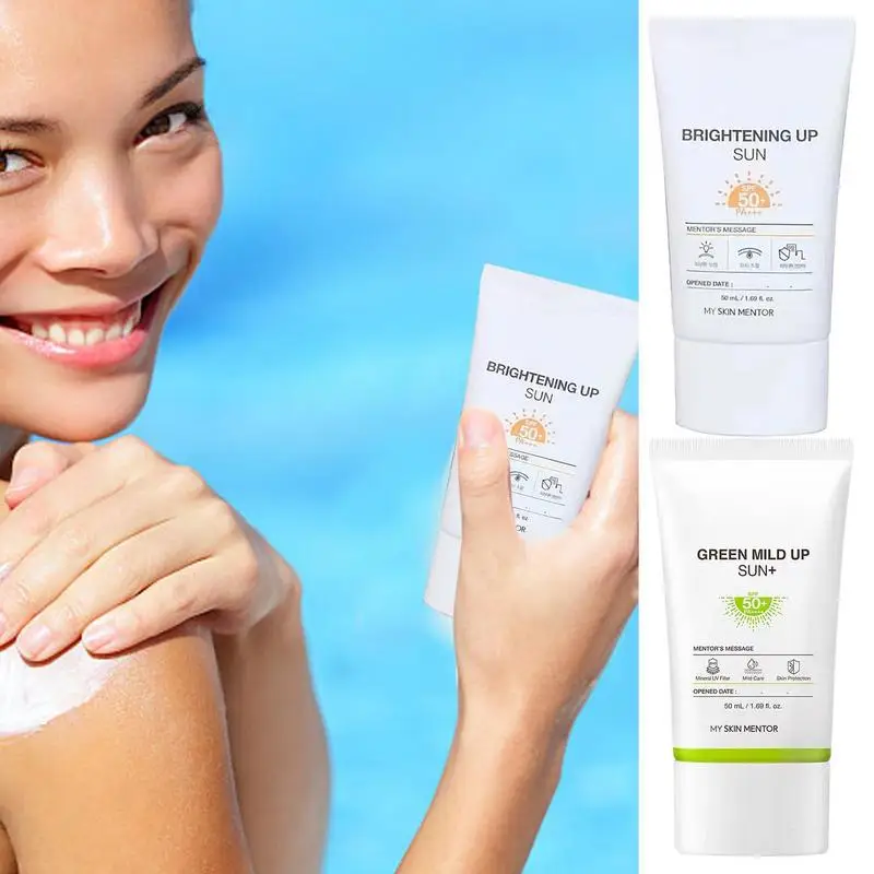 

50ml Body Sunscreen For Women Whitening Sunblock For Sunburn Protection SPF 50+ Brightning Sunscreen To Protect From Uv Rays