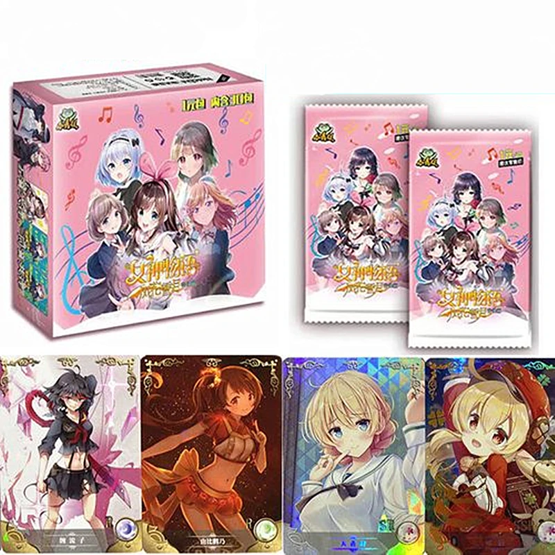 New Goddess Story Collection Anime Goddess Card Table Toy Flash Game Card Children Children's Birthday Gift Family Board Game
New Goddess Story Collection Anime Goddess Card Table Toy Flash Game Card Children Children's Birthday Gift Family Board Game