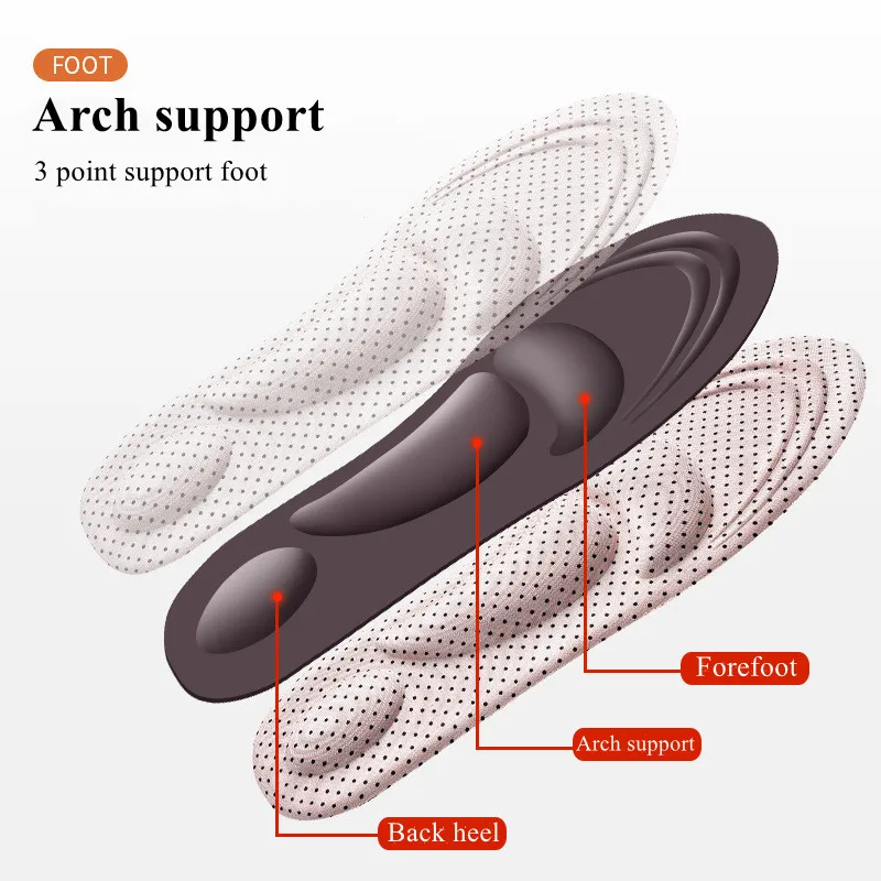 FootMaster 4D Memory Foam Orthopedic Insoles For Shoes Women Men Flat Feet Arch Support Massage Plantar Fasciitis Sports Pads
FootMaster 4D Memory Foam Orthopedic Insoles For Shoes Women Men Flat Feet Arch Support Massage Plantar Fasciitis Sports Pads