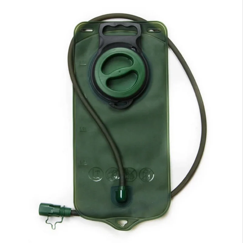 2L Leak Proof Water Reservoir Military Water Storage Bladder Bag BPA Free Transverse Pull Large Opening Runing Cycling Hiking 
2L Leak Proof Water Reservoir Military Water Storage Bladder Bag BPA Free Transverse Pull Large Opening Runing Cycling Hiking