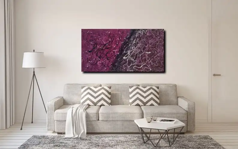 Jackson Pollock Style Painting, Wall Art, Extra Large Long Painting Big Oversized Oil Canvas.abstract oil contemporary abstract
Jackson Pollock Style Painting, Wall Art, Extra Large Long Painting Big Oversized Oil Canvas.abstract oil contemporary abstract