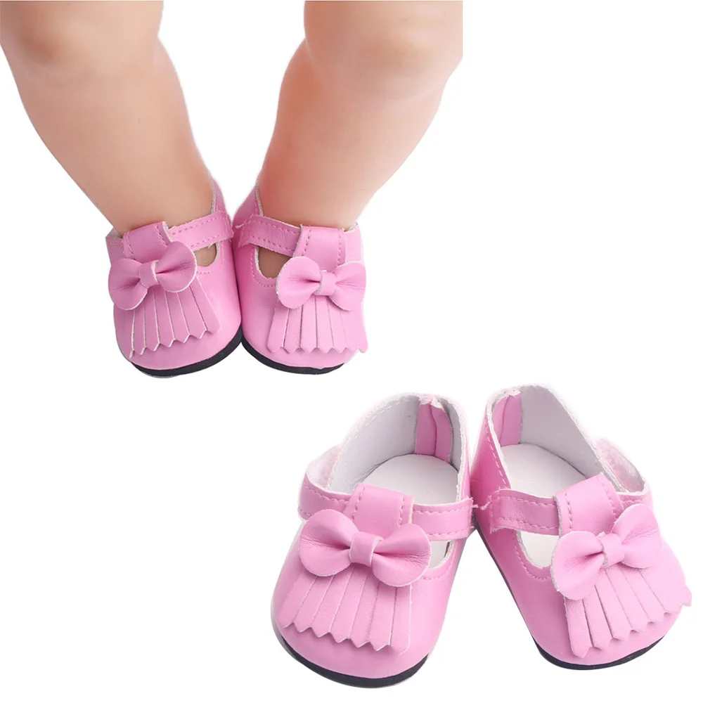 One Piece Kawaii Pink Baby Bow Doll Shoes for 43Cm Reborn Baby Doll And 18Inch Girl Doll Shoes Toy Accessories G5
One Piece Kawaii Pink Baby Bow Doll Shoes for 43Cm Reborn Baby Doll And 18Inch Girl Doll Shoes Toy Accessories G5