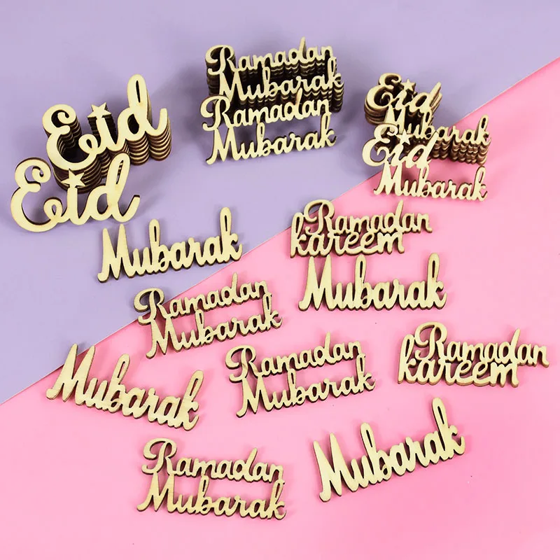 15/30/60pcs Eid Mubarak Wooden Crafts 2023 Ramadan Kalem DIY Home Decoration Accessories Muslim Islamic Holiday Party Supplies 
15/30/60pcs Eid Mubarak Wooden Crafts 2023 Ramadan Kalem DIY Home Decoration Accessories Muslim Islamic Holiday Party Supplies