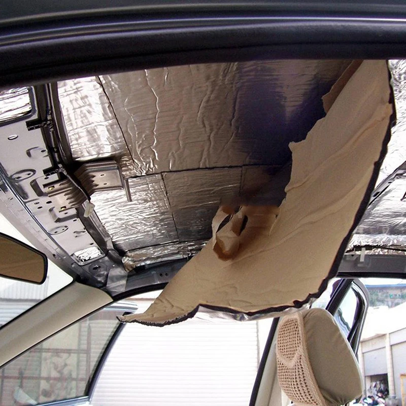 50*200cm Aluminum Fiber+ Muffler Cotton Auto Car Firewall Heat Shield Insulation Sound Deadener Mat Universa For Most Car
50*200cm Aluminum Fiber+ Muffler Cotton Auto Car Firewall Heat Shield Insulation Sound Deadener Mat Universa For Most Car