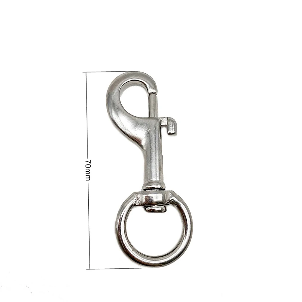 Diving Hook Spring Hook Swivel Eye Bolt Snap Echnical Scuba Diving Hook Fishing Tackle Multi-purpose Stainless Steel
Diving Hook Spring Hook Swivel Eye Bolt Snap Echnical Scuba Diving Hook Fishing Tackle Multi-purpose Stainless Steel