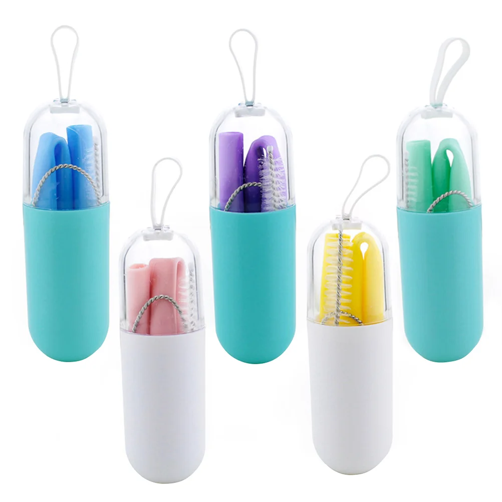 Straws Silicone Drinking Reusable Collapsible Straw Foldingcase Rubber Portable Cleaning Flexibletravel Party Cocktail Bulk Soft
Straws Silicone Drinking Reusable Collapsible Straw Foldingcase Rubber Portable Cleaning Flexibletravel Party Cocktail Bulk Soft