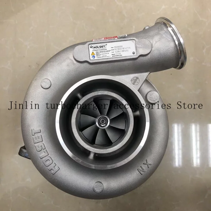 Turbo HX40 3533000 3537558 Turbocharger for Dongfeng Truck CUMMIN*S 6CT C215 8.3L 215HP Euro 2
Turbo HX40 3533000 3537558 Turbocharger for Dongfeng Truck CUMMIN*S 6CT C215 8.3L 215HP Euro 2
