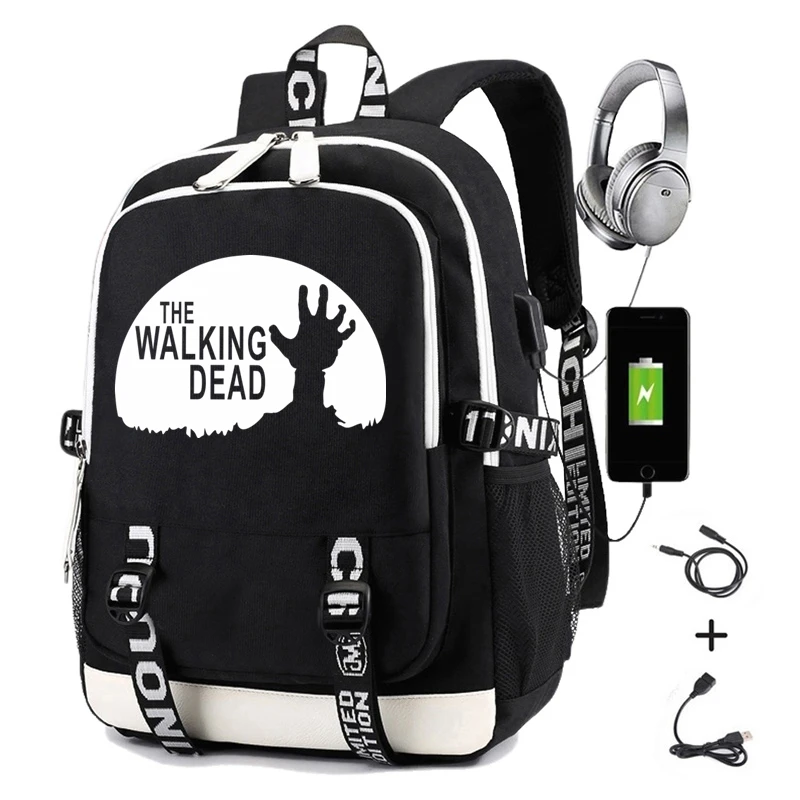 The Walking Dead Backpack for Men Daypack Women Laptop Multifunctional Waterproof Rucksack Usb Charging Student School Bag
The Walking Dead Backpack for Men Daypack Women Laptop Multifunctional Waterproof Rucksack Usb Charging Student School Bag