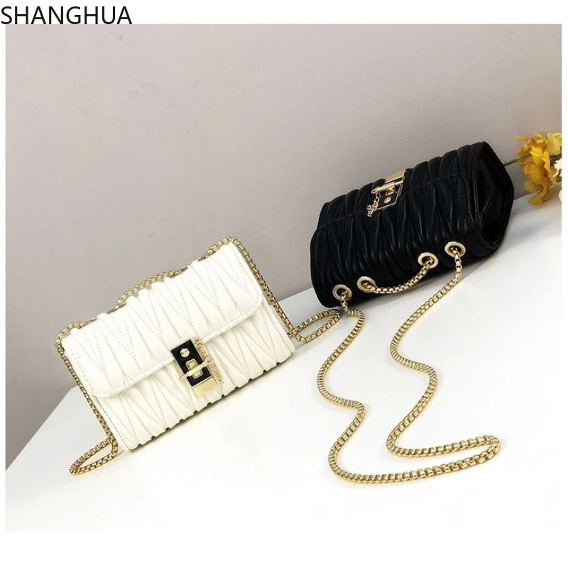 Fashion Exquisite Shopping Bag Casual Women's Handbag Shoulder Bag Women's Leather Solid Color Chain Handbag Women's 2022 New
Fashion Exquisite Shopping Bag Casual Women's Handbag Shoulder Bag Women's Leather Solid Color Chain Handbag Women's 2022 New