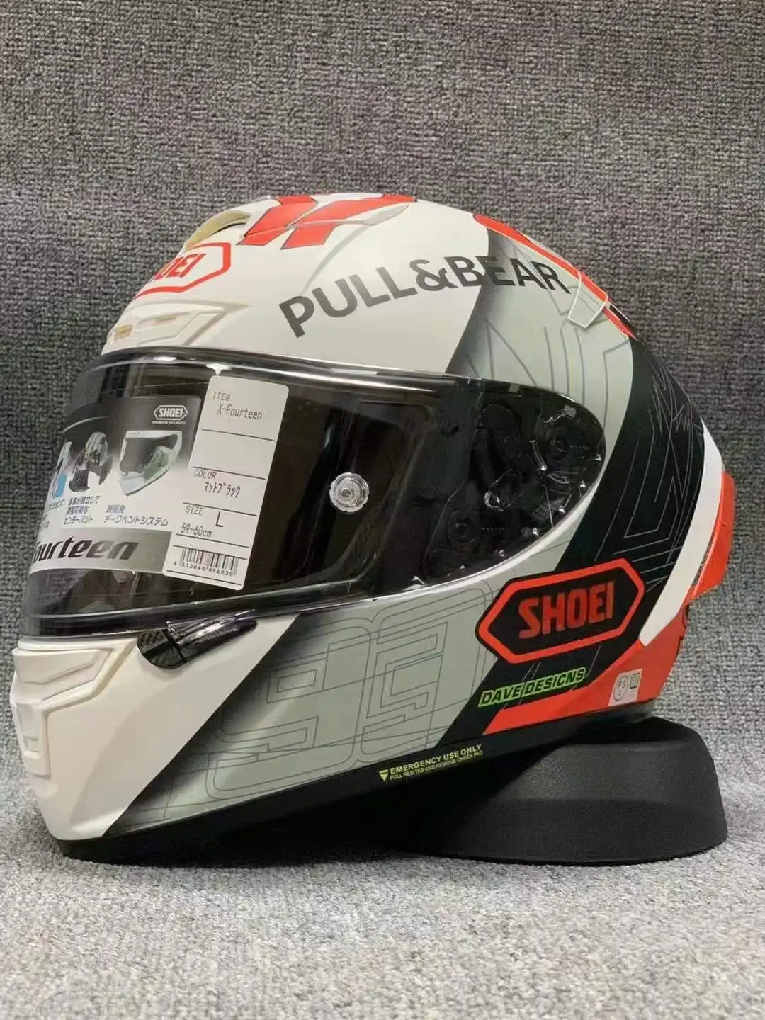 Full Face Motorcycle Helmet X-Spirit III X14 Marquez 5 TC-1 Helmet White Ant Riding Motocross Racing Motobike Helmet
Full Face Motorcycle Helmet X-Spirit III X14 Marquez 5 TC-1 Helmet White Ant Riding Motocross Racing Motobike Helmet
