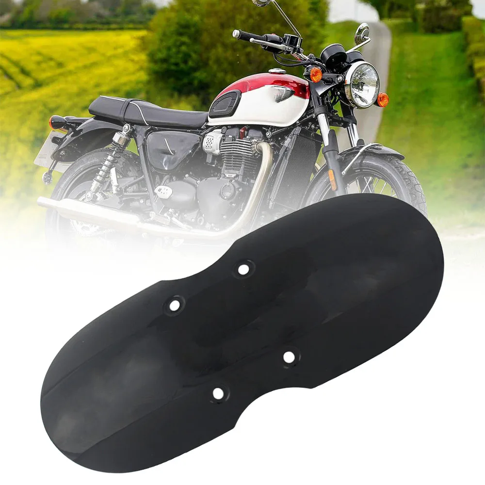 

Motorcycle Short Front Fender Mask Splash Mudguard Fairing Chopper Fit For Triumph Bonneville Scrambler T100 2001-2016 2015