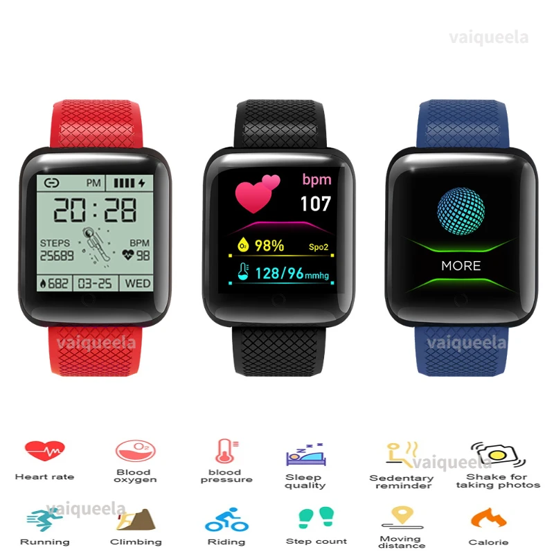 Men's Women's Smart Watch Heart Rate Monitor Fitness Tracker Smartwatch IPX7 Waterproof Sports Watches D13 relojes para mujer
Men's Women's Smart Watch Heart Rate Monitor Fitness Tracker Smartwatch IPX7 Waterproof Sports Watches D13 relojes para mujer
