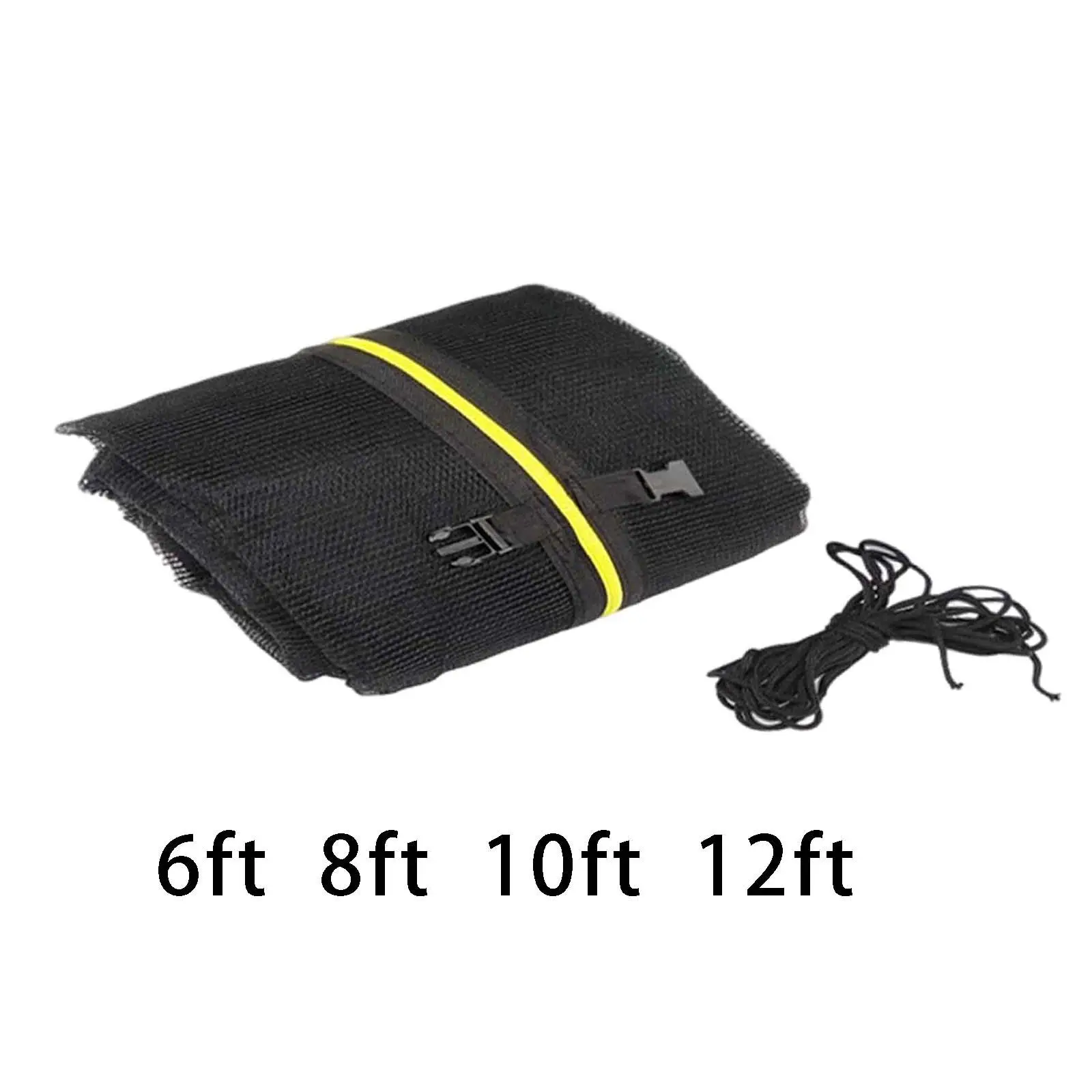 6/8/10/12” Round Trampoline Durable Safe Trampoline Protection Net W/ Zipper Outdoor Trampoline Enclosure Net Fence for Outside
6/8/10/12” Round Trampoline Durable Safe Trampoline Protection Net W/ Zipper Outdoor Trampoline Enclosure Net Fence for Outside