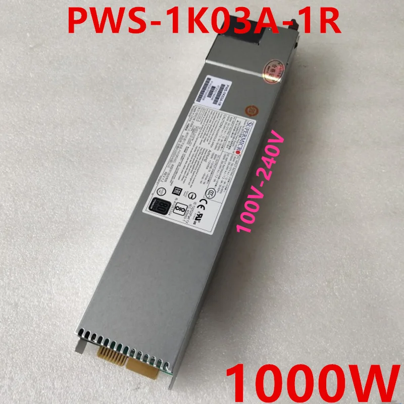 Оригинальный новый блок питания Supermicro 1000 Вт, импульсный источник питания PWS-1K03A-1R
Оригинальный новый блок питания Supermicro 1000 Вт, импульсный источник питания PWS-1K03A-1R
