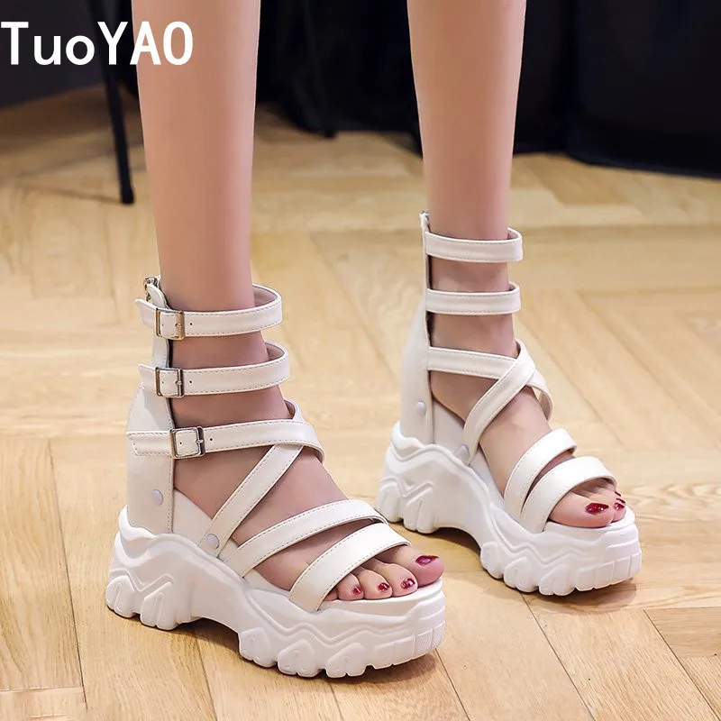 Summer Sandals 11CM Wedge Heels Sneakers New 2022 Women Beach Flip Flop High Platform Casual Sandals Breathable Walking Slippers
Summer Sandals 11CM Wedge Heels Sneakers New 2022 Women Beach Flip Flop High Platform Casual Sandals Breathable Walking Slippers