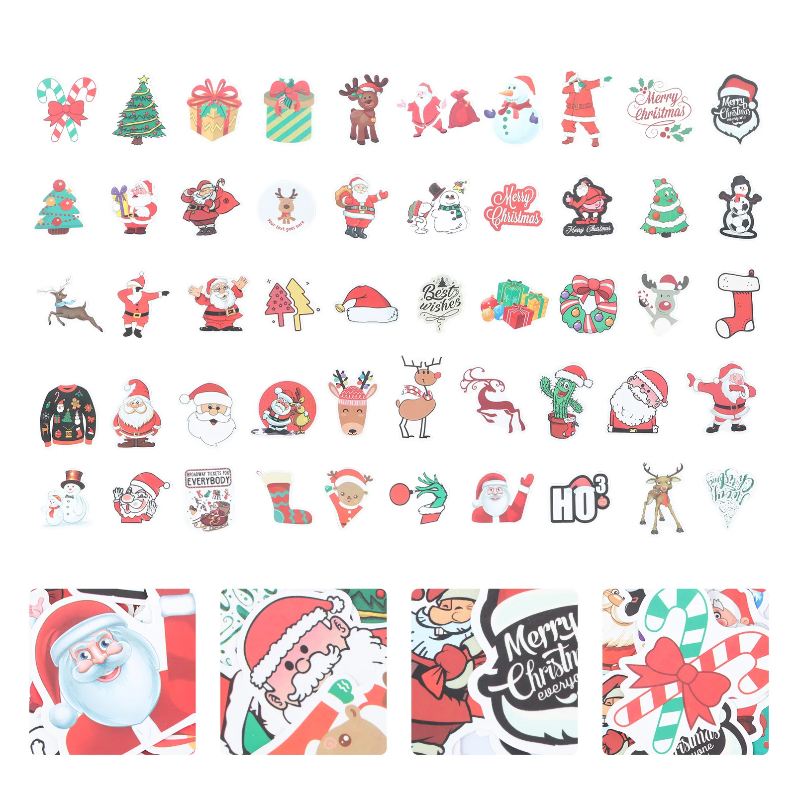 100Pcs Decals Home Xmas DIY Christmas Fridge Stickers Refrigerator Sticker for Party
100Pcs Decals Home Xmas DIY Christmas Fridge Stickers Refrigerator Sticker for Party