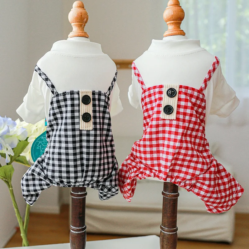 Pet Clothes Four Legs Overalls Pants for Autumn and Winter Newest Plaid Design Small Puppy Dog Jumpsuit Winter Clothes for Dogs
Pet Clothes Four Legs Overalls Pants for Autumn and Winter Newest Plaid Design Small Puppy Dog Jumpsuit Winter Clothes for Dogs