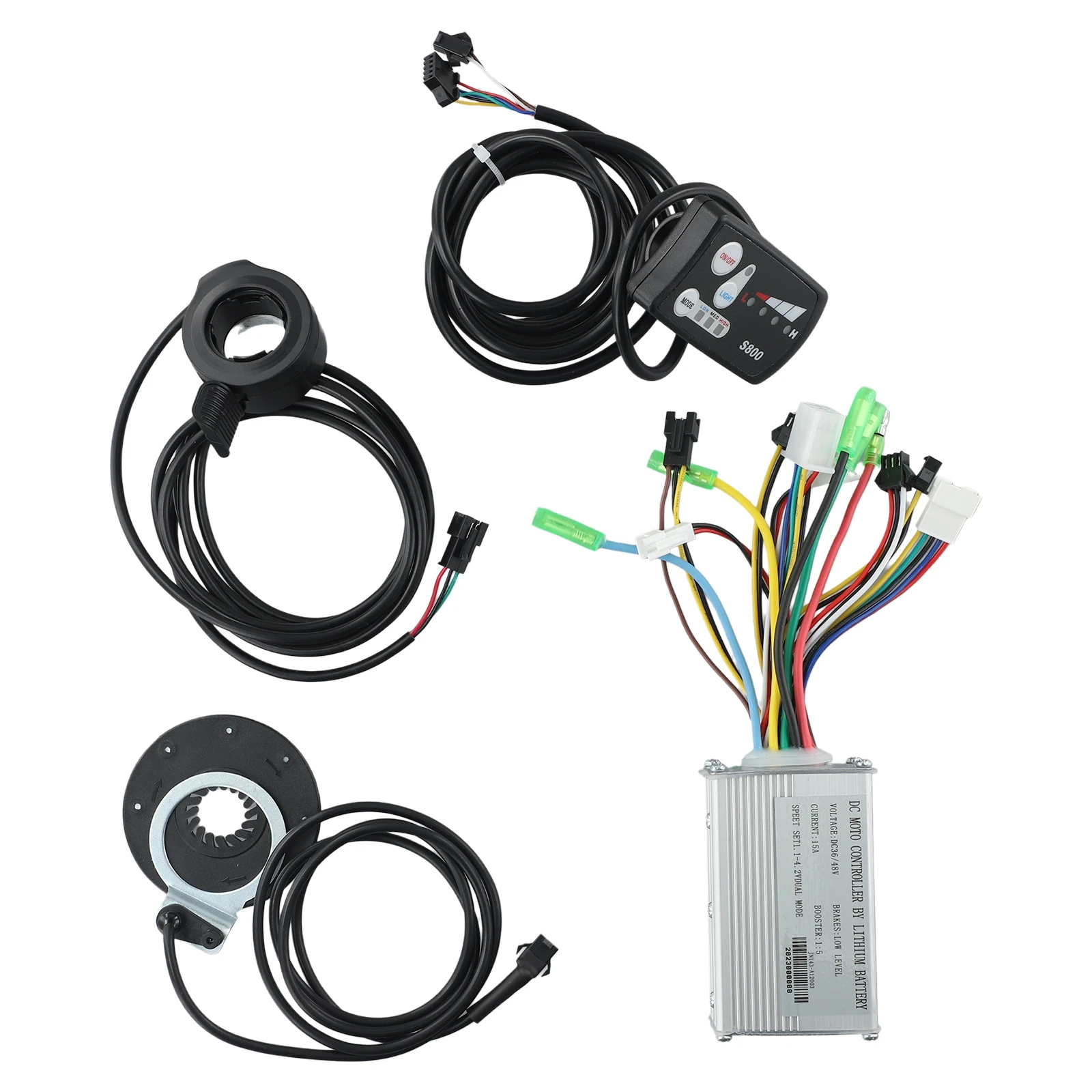 Motor Controller Panel Kits 36/48V E-Bike Brushless S800 LED Display Speed Motor Controller Wire Length:125cm High Quality
Motor Controller Panel Kits 36/48V E-Bike Brushless S800 LED Display Speed Motor Controller Wire Length:125cm High Quality