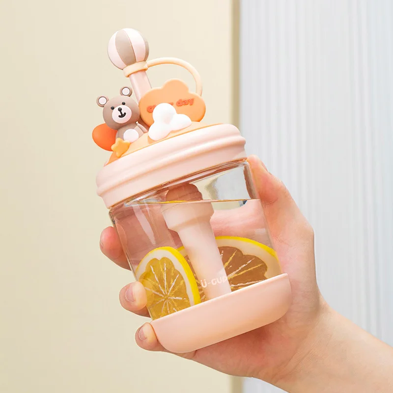 Creative Cartoon Water Bottle Kids Water Cup with Straws Leakproof Water Bottles Outdoor Children's Cup BPA Free
Creative Cartoon Water Bottle Kids Water Cup with Straws Leakproof Water Bottles Outdoor Children's Cup BPA Free