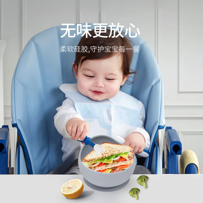 ZK20 Silicone Bowl Baby Silicone Sucker Bowl Children's Anti-fall Bowl Portable Baby Anti-fall Complementary Food Bowl
ZK20 Silicone Bowl Baby Silicone Sucker Bowl Children's Anti-fall Bowl Portable Baby Anti-fall Complementary Food Bowl