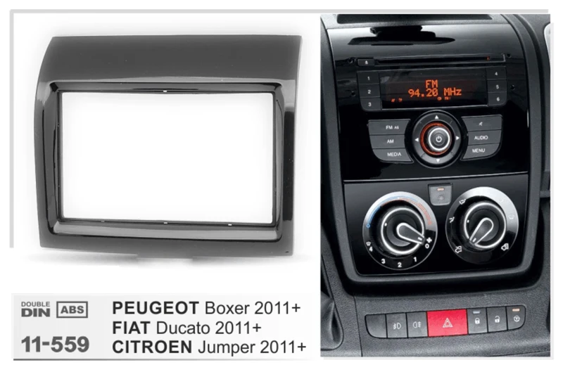 2 Din universal Car Radio Fascias Panel Frame DVD Dash Audio Cover Audio Trim For Fiat ducato Boxer 2011-2016 car radio frame
2 Din universal Car Radio Fascias Panel Frame DVD Dash Audio Cover Audio Trim For Fiat ducato Boxer 2011-2016 car radio frame