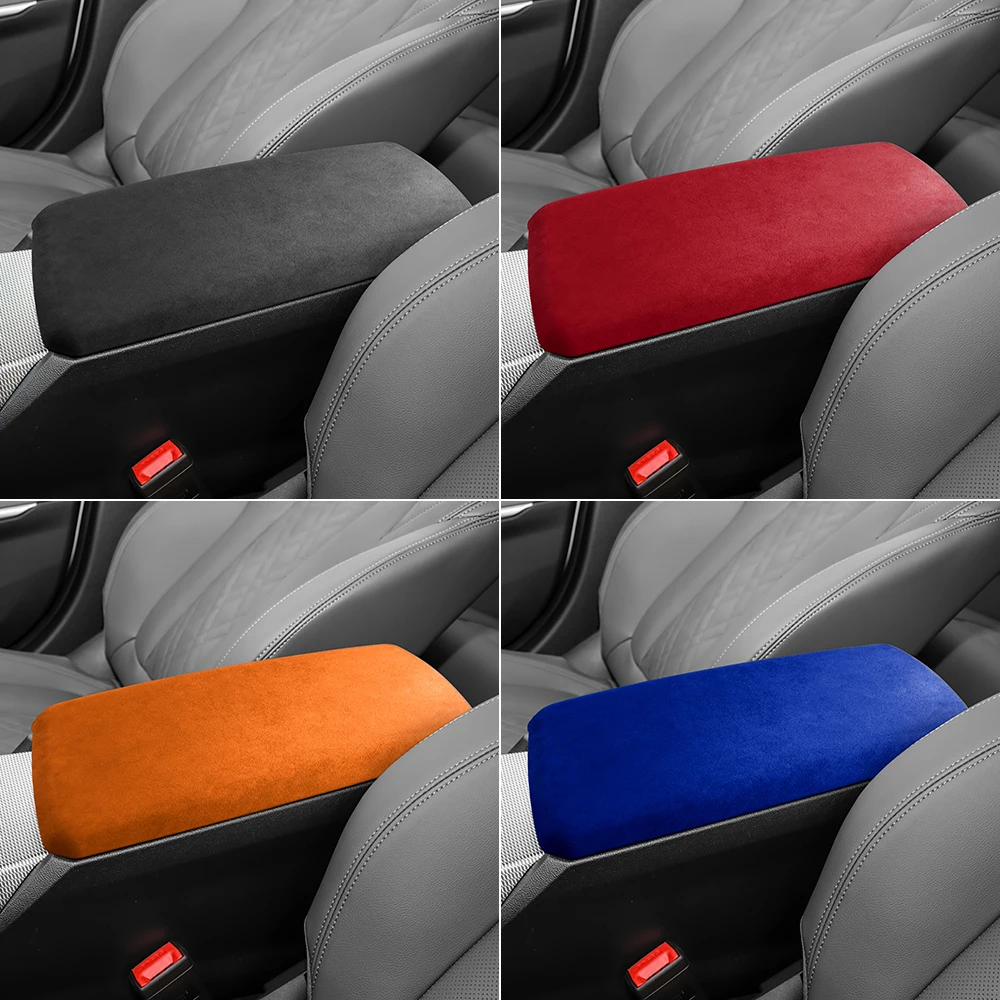 

Italy Super Suede for BMW 3 4 Series G20 G21 G22 G23 G26 325li 320li 2020 2021 2022 2023 Car Center Console Armrest Trim Cover