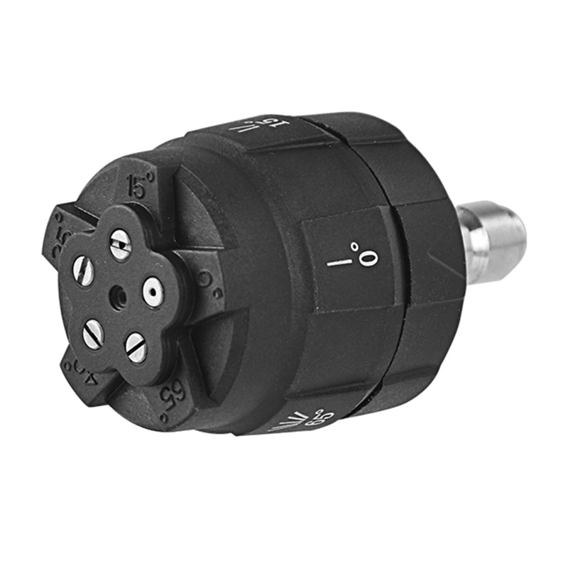 High Pressure Washer Nozzle Tips 5-in-1 Adjustable Nozzle 1/4 Inch Quick Plug 0/15/25/40/65° for Pressure Washers 
High Pressure Washer Nozzle Tips 5-in-1 Adjustable Nozzle 1/4 Inch Quick Plug 0/15/25/40/65° for Pressure Washers