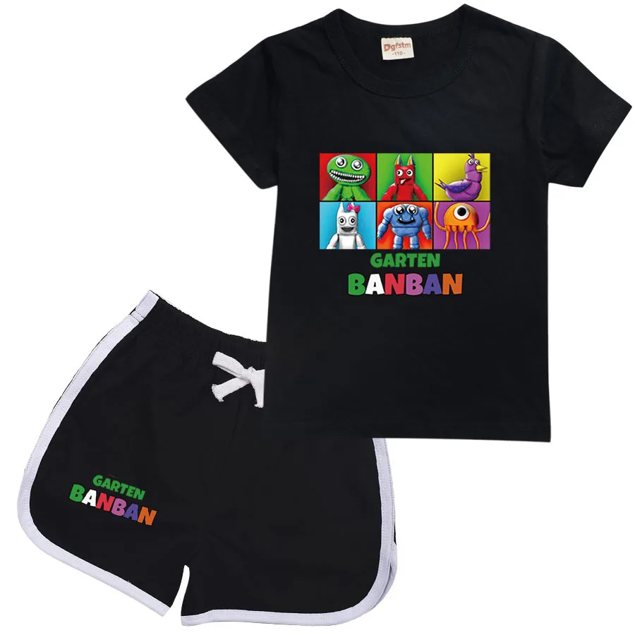 Garden of Ban Ban Kids Tracksuit Baby Girl Clothes Children's Summer Causal Clothing Baby Boys Cotton T-shirt + Shorts 2pcs Suit
Garden of Ban Ban Kids Tracksuit Baby Girl Clothes Children's Summer Causal Clothing Baby Boys Cotton T-shirt + Shorts 2pcs Suit
