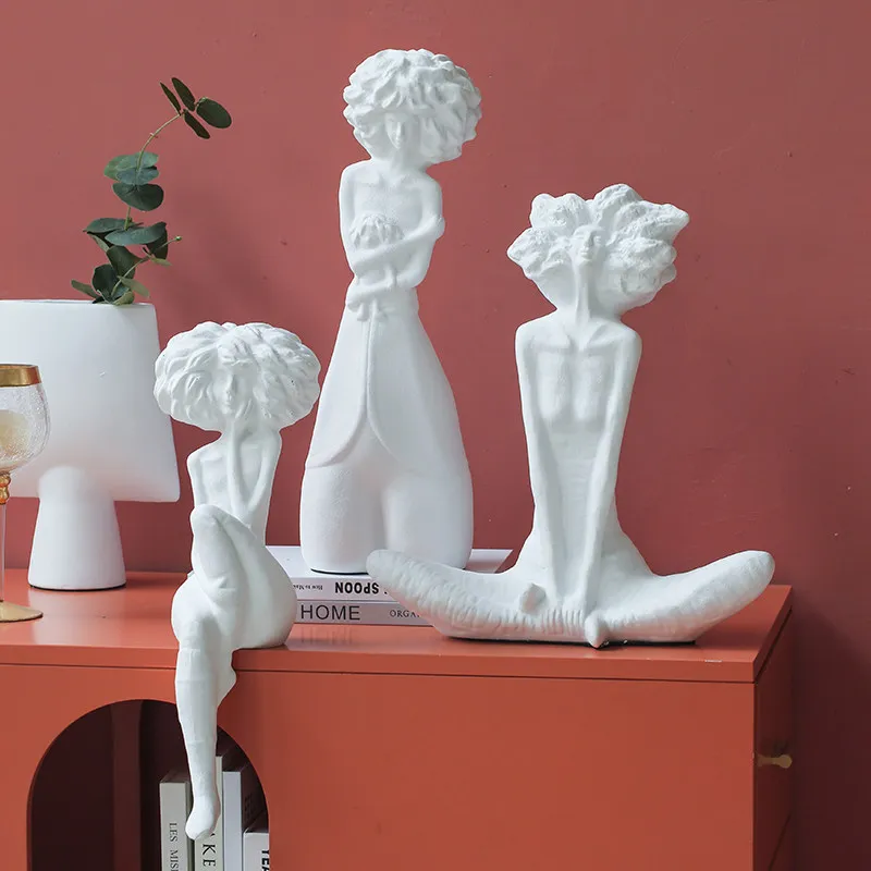 Modern Desktop Women Figurine Sculpture Human Body Abstract Resin Character Art Craft Home Decorations
Modern Desktop Women Figurine Sculpture Human Body Abstract Resin Character Art Craft Home Decorations
